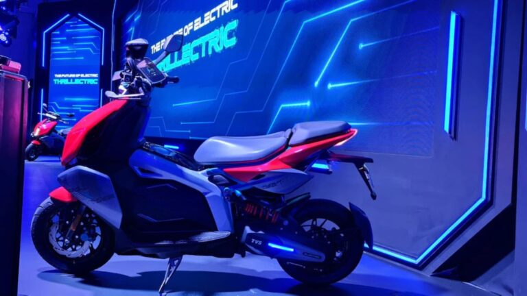 TVS X EV scooter at just 26 thousand